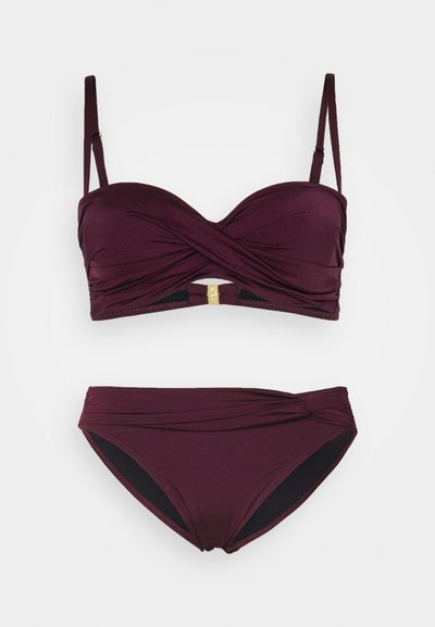SET - Bikini - bordeaux