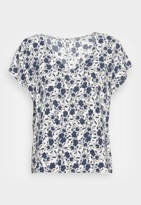 Não selecionado, cloud dancer/blue indigo