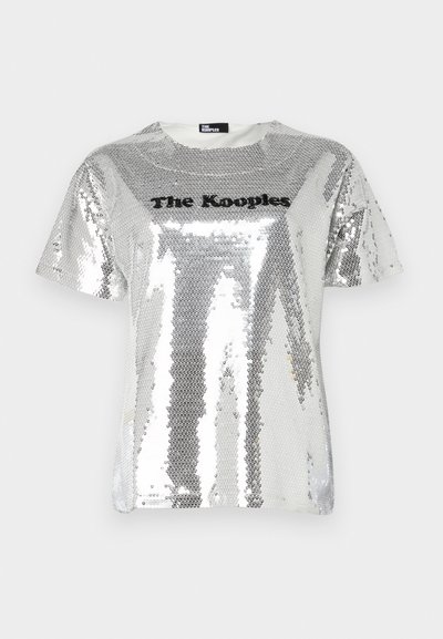 The Kooples T-shirt imprimé - silver coloured
