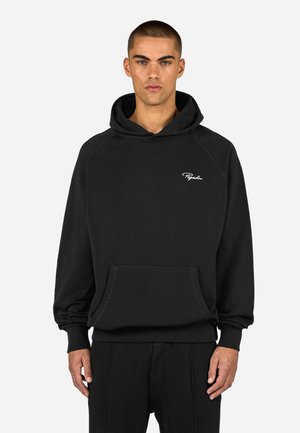 SIGNAR RAGLAN HOODIE - Melegítőfelső - black