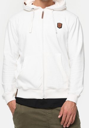 Sweater met rits - off-white