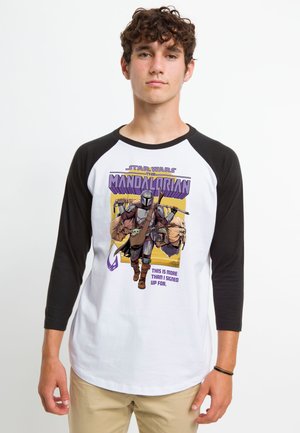STAR WARS: THE MANDALORIAN SIGNED UP MANDO - Långärmad tröja - white black
