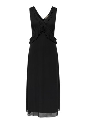 ONLY, KLEID ONLKAZEL LANGES KLEID - Nappali ruha - black