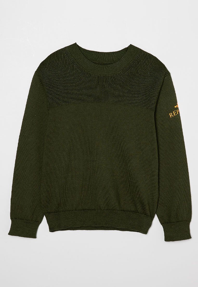 Replay - Jersey de punto (verde oliva)