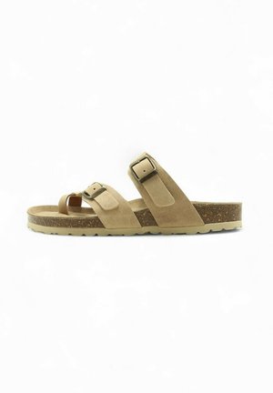 Merisell Sandalias planas - beig
