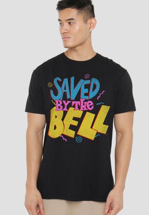 Universal Studios, SAVED BY THE BELL 90'S LOGO - Print T-shirt - black