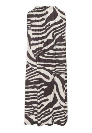 LASCANA, LASCANA SOMMERKLEID - Vestido informal - creme-braun bedruckt