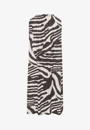 LASCANA, LASCANA SOMMERKLEID - Vestito casual - creme-braun bedruckt