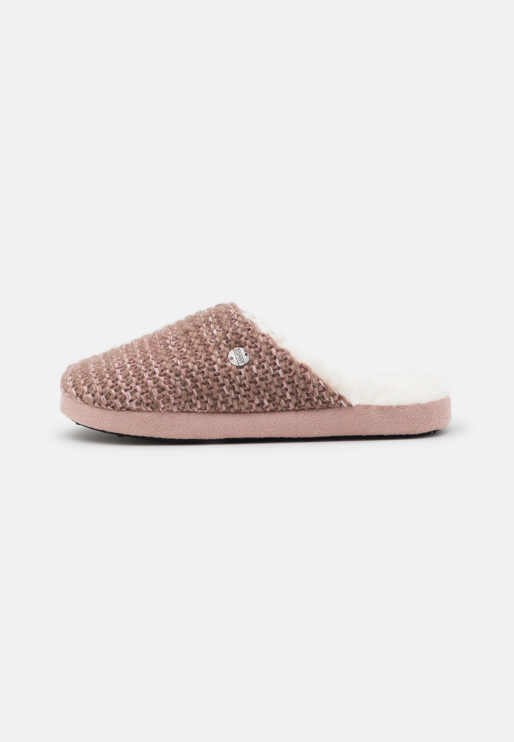 Babbucces Davema En Feutre Marron - Pantoufles Femme Taille 37, Semelle Anti-dérapante, Neuves !