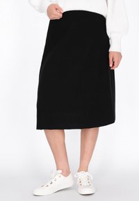 DreiMaster A-lijn rok - black