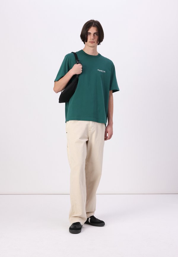 Premium Polished Micro-Logo Tee - Basic T-shirt - rainforest3