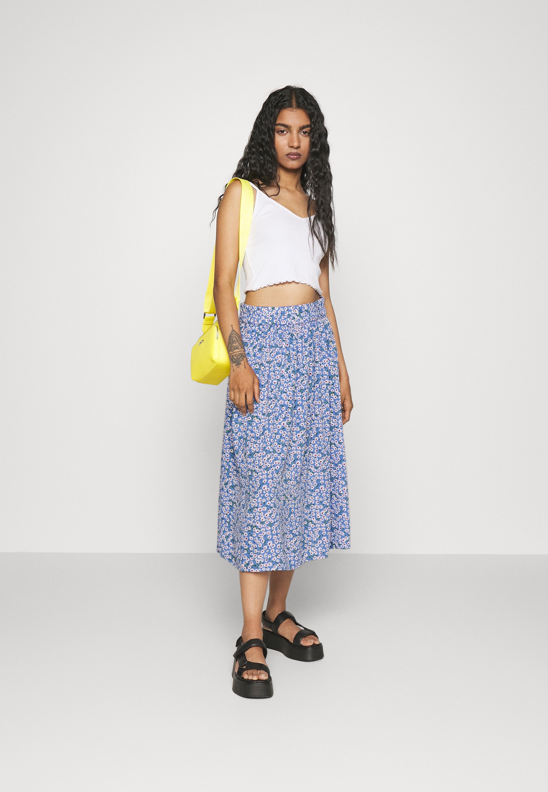 Pieces Petite PCNYA MIDI SKIRT - A-line 