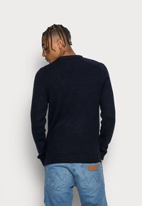 Jack & Jones JCODALTON CREW NECK - Camisola - navy
