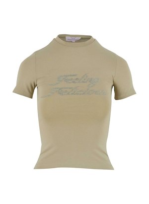 FELICIOUS, FEELING - Μπλουζάκι με στάμπα - green