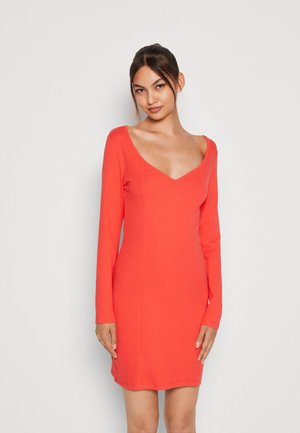 JDY JDYPINJA DRESS - Φόρεμα σε ίσια γραμμή - bittersweet