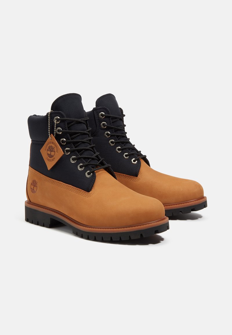Timberland Winter boots - wheat nubuck w black/yellow  display picture 1