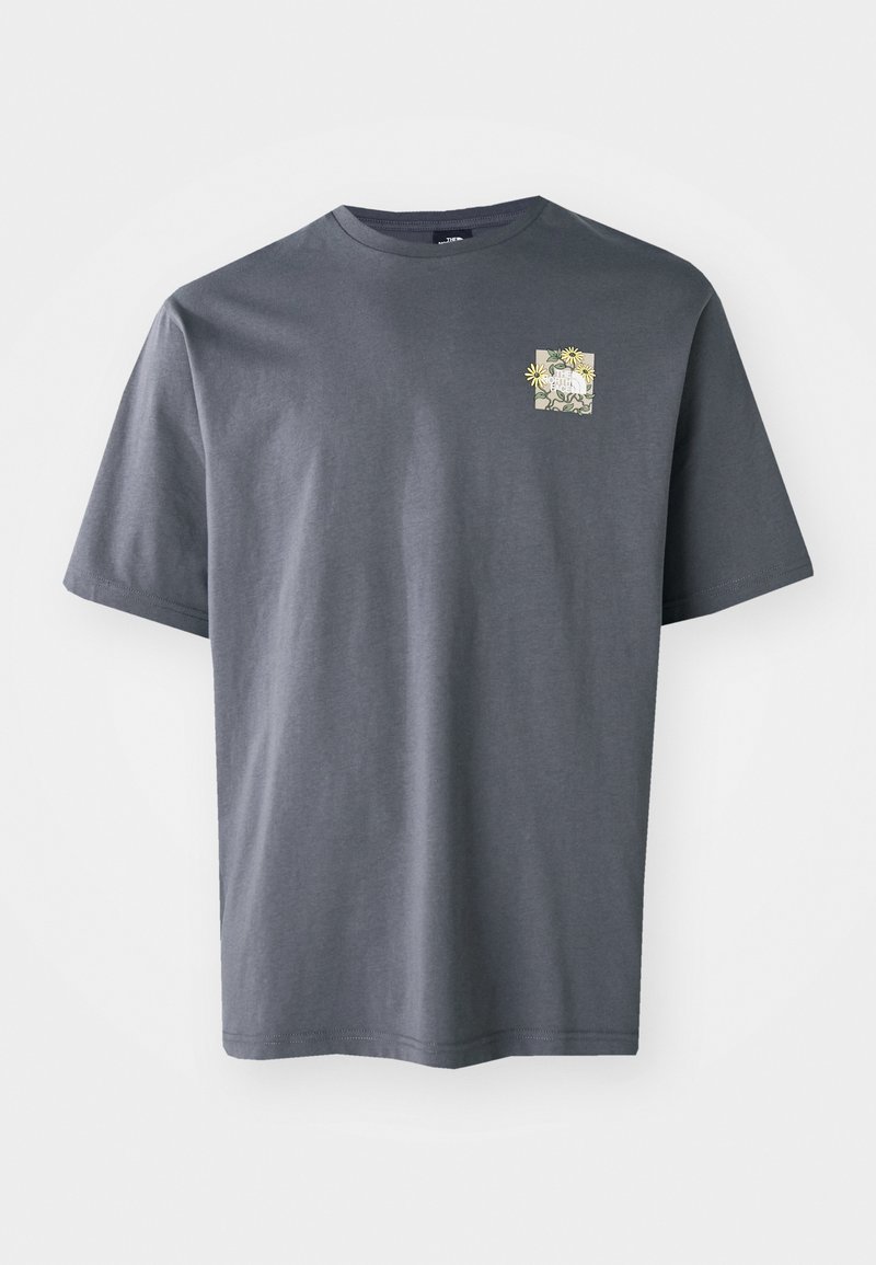 The North Face T-shirt print donkergrijs