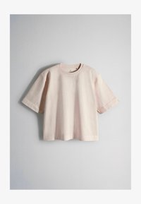 Geselecteerd, chocolate brown brick red pink