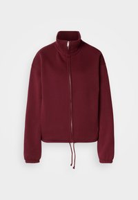 SOFT SPORT ZIP - Φούτερ με φερμουάρ - burgundy