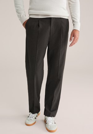 Chino kalhoty - dark brown