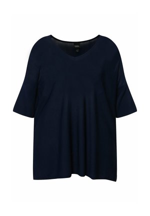 Ulla Popken, Strickpullover - navy blue
