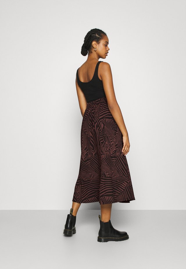 ONLZILLE SKIRT - Gonna lunga - port royale/upscale