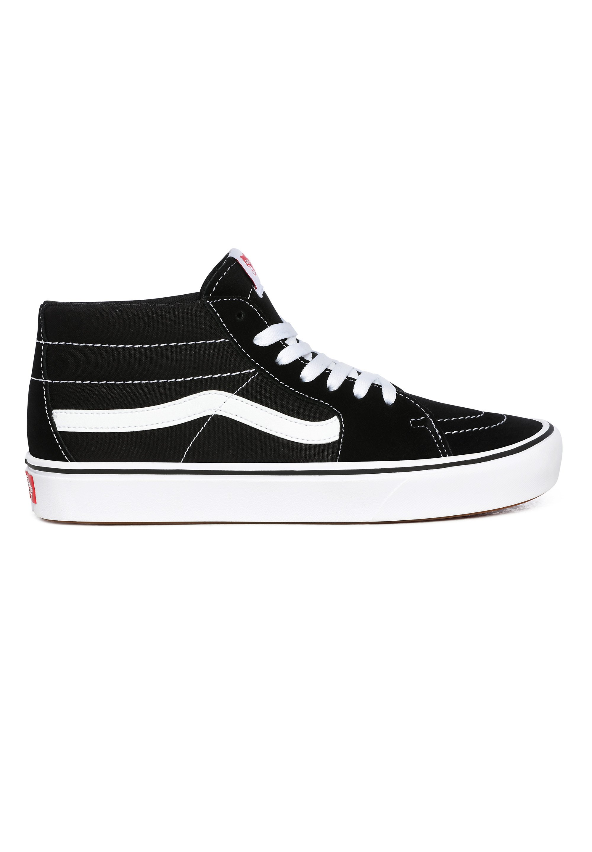 Vans UA ComfyCush SK8-Mid - Sneakers hoog - (classic) black/true whit/zwart  - Zalando.be