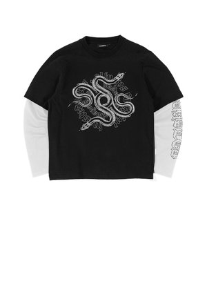 Wasted Paris SCALED AGE UNISEX - Topper langermet - black/white