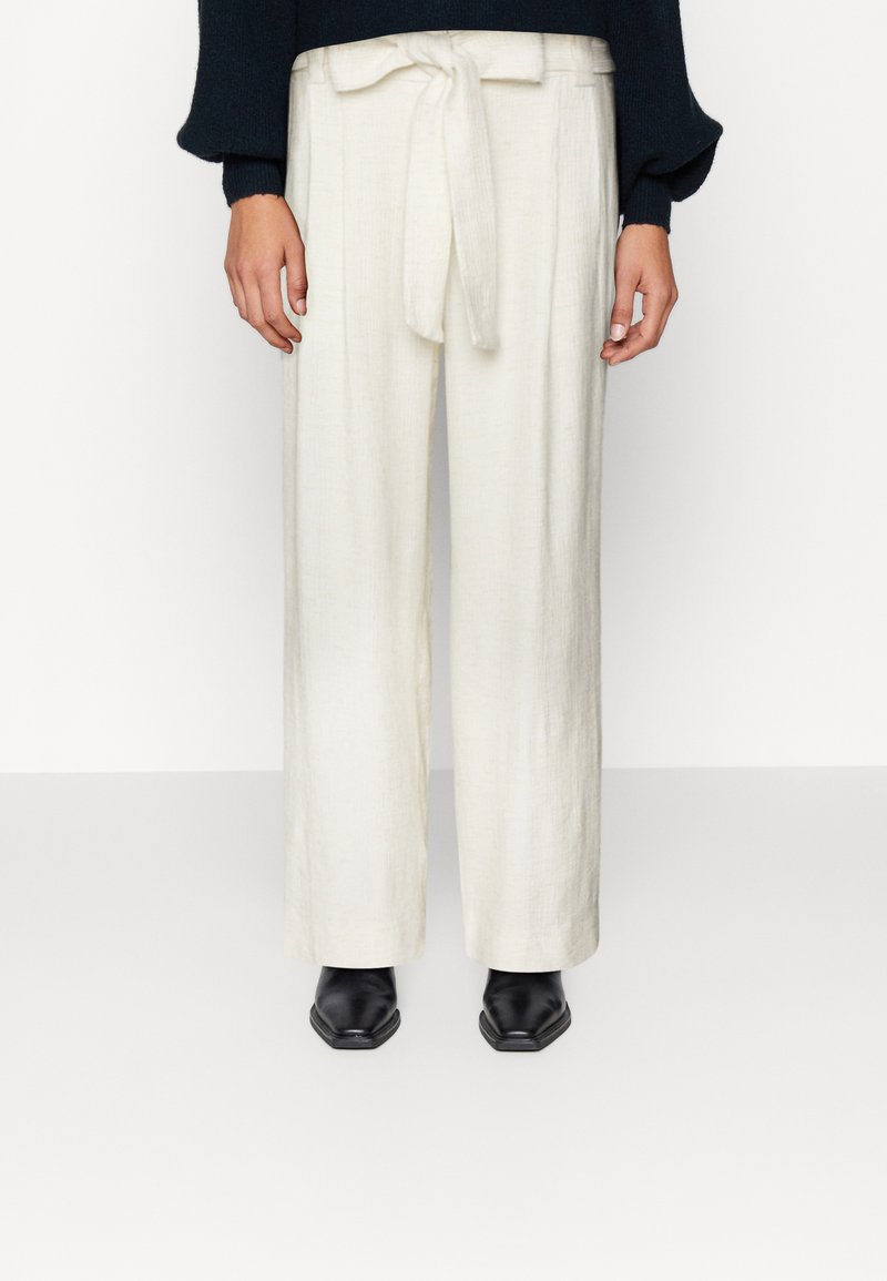 Esprit Collection CRINKLE CULOTTE - Παντελόνι - ice
