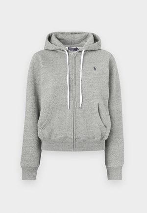 FULL ZIP HOODIE - Φούτερ με φερμουάρ - dark vintage heather