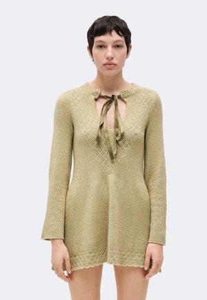 Free People, BALI OLD FLAME  - Рокля тип пуловер - olive tree heather