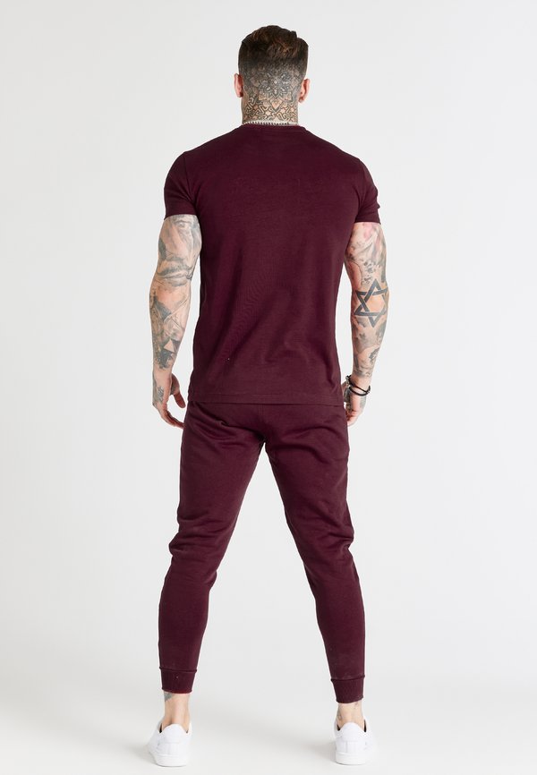 CORE CUFFED JOGGER - Tracksuit bottoms - burgundy2