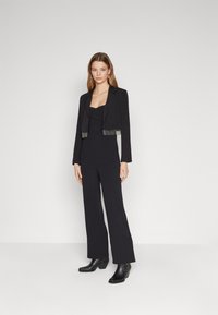 Even&Odd BANDEAU JUMPSUIT   - Overal - black