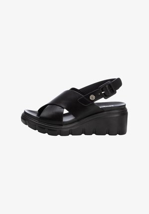 Refresh, Sandalias con plataforma - black