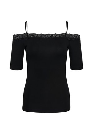 Kaffe, KABELJA BLOUSE - T-shirt imprimé - meteorite