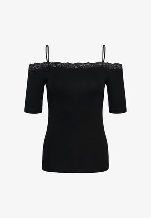 Kaffe, KABELJA BLOUSE - T-shirt imprimé - meteorite
