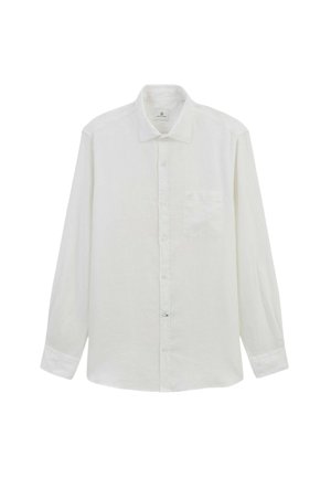 PLAIN LONG-SLEEVED - Chemise - white