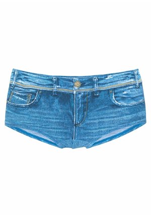 Bikini-Hose - jeansblau