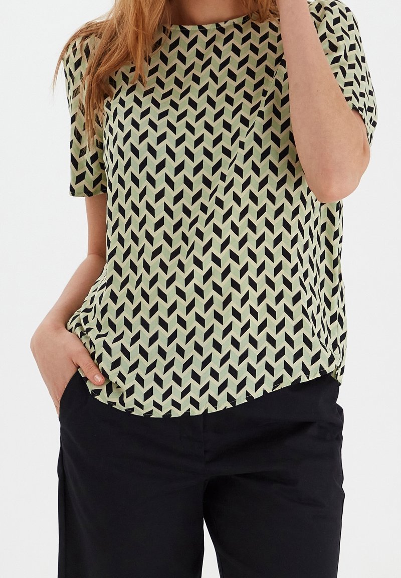 b.young Blouse - green