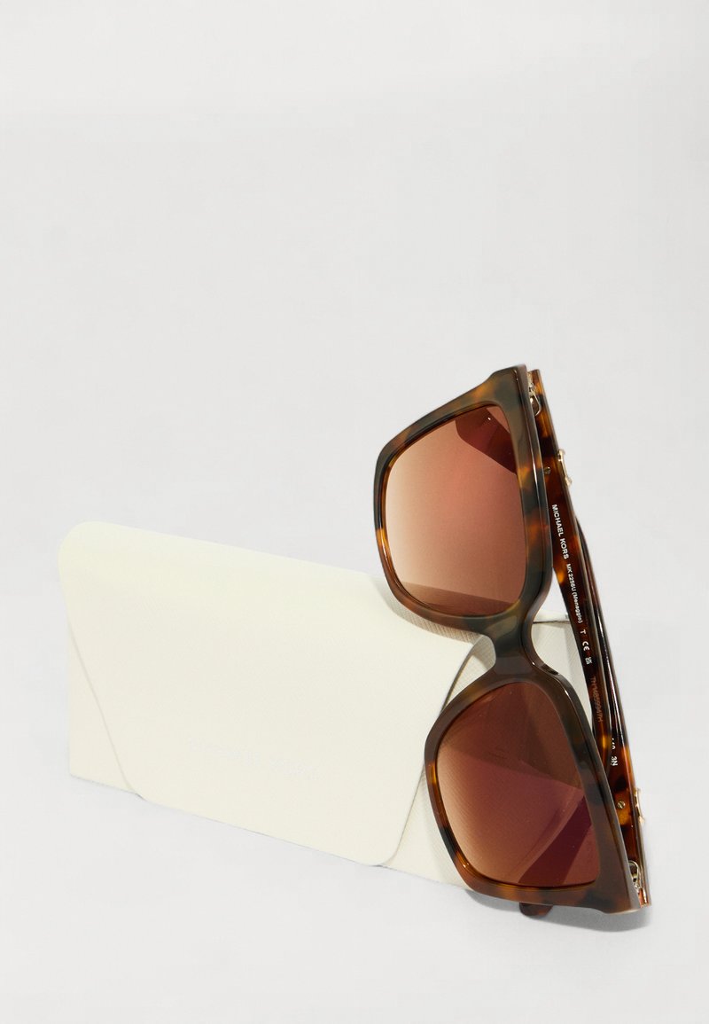 Michael Kors MENAGGIO - Sunglasses - brown/red/brown  display picture 1