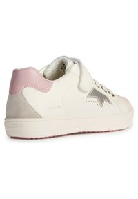 Geox J SILENEX  - Zapatillas - white/rose