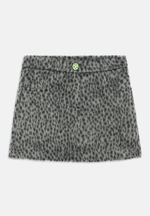 SKIRT GIRL - Fustă mini - grigio