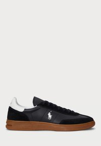 BEDFORD LEATHER SUEDE SNEAKER UNISEX - Trainers - black/white