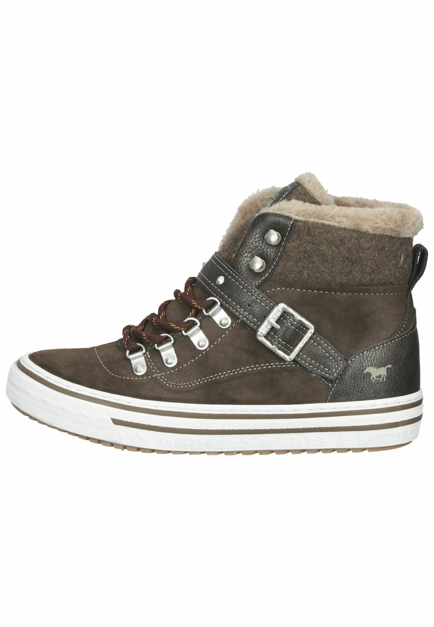 Mustang Zapatillas altas - kaffee/marrón oscuro - Zalando.es