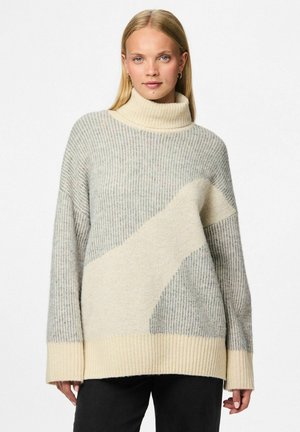LINNA ROLL NECK LOOSE  - Maglione - december sky