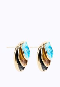 Jimmy Key DETAILED ROUND FIGURED - Orecchini - turquoise