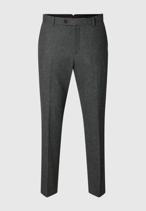 Selected, Pantalon classique - dark grey melange