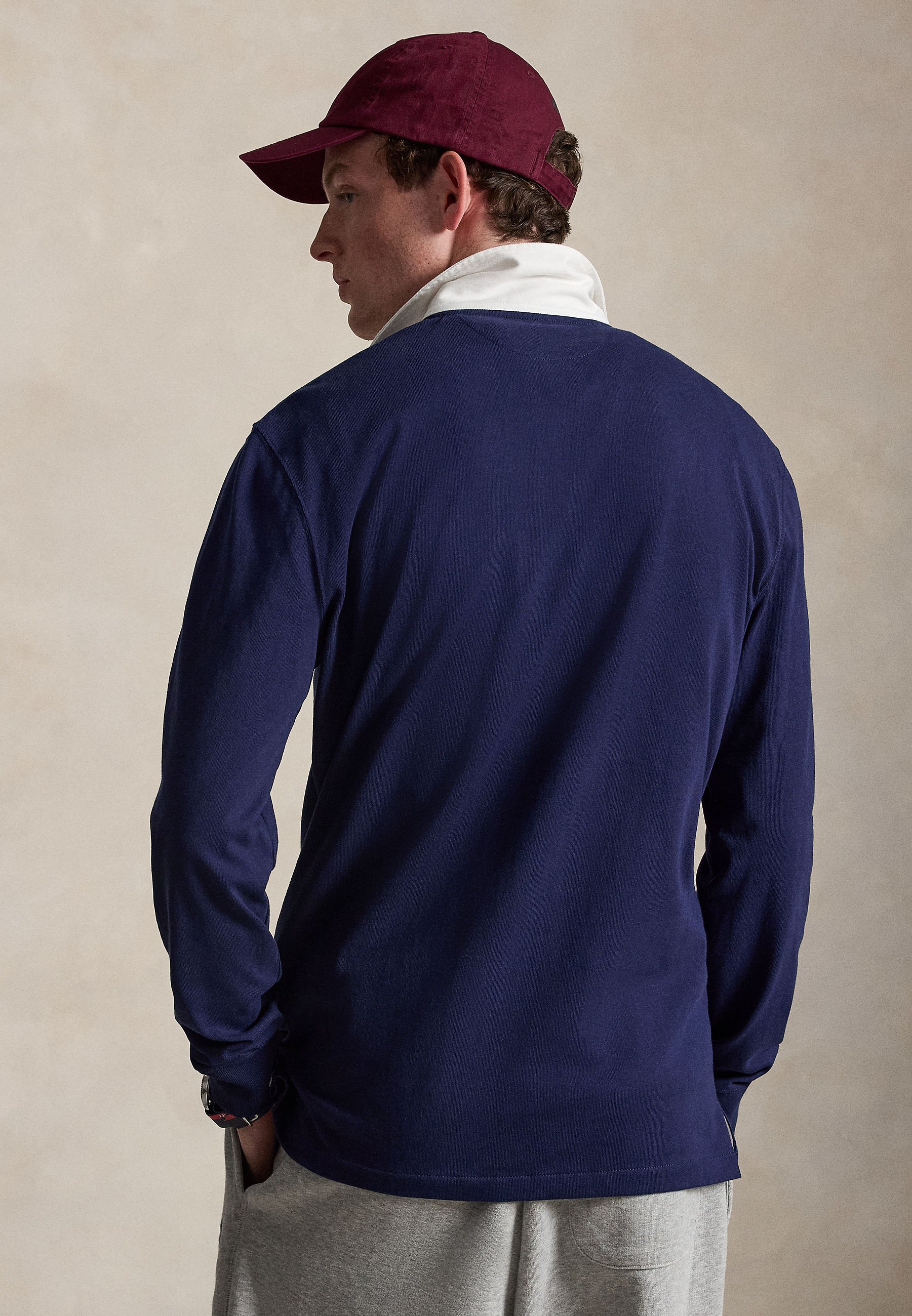 Polo Ralph Lauren THE ICONIC RUGBY SHIRT - Polo - newport navy