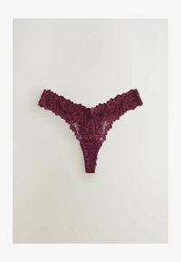 Geselecteerd, burgundy red