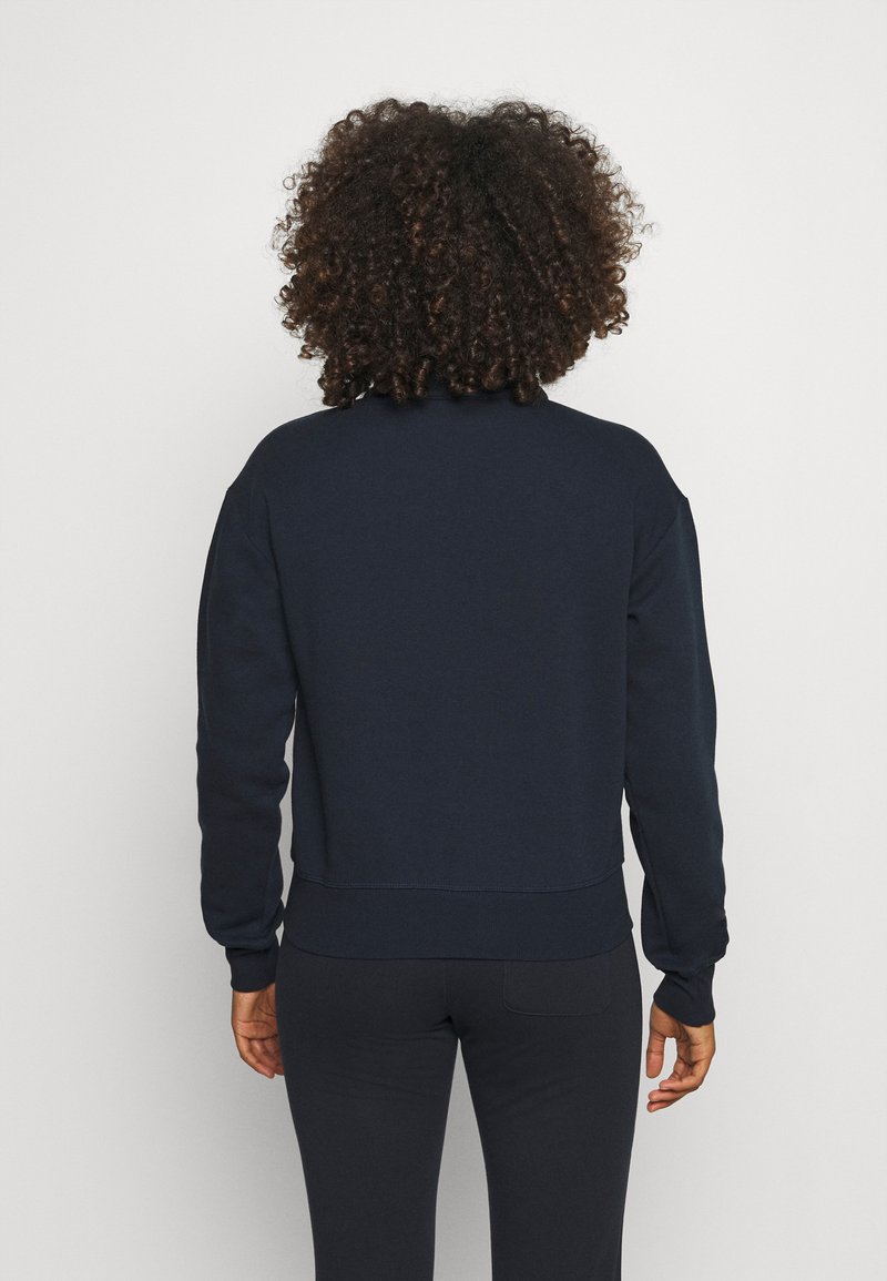 Champion Half Zip Sweatshirt Navy Dark Blue Zalando Co Uk